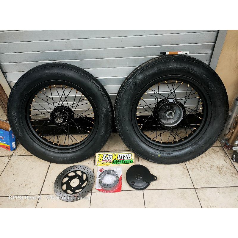 paket ban set japstyle classic buat thunder 125