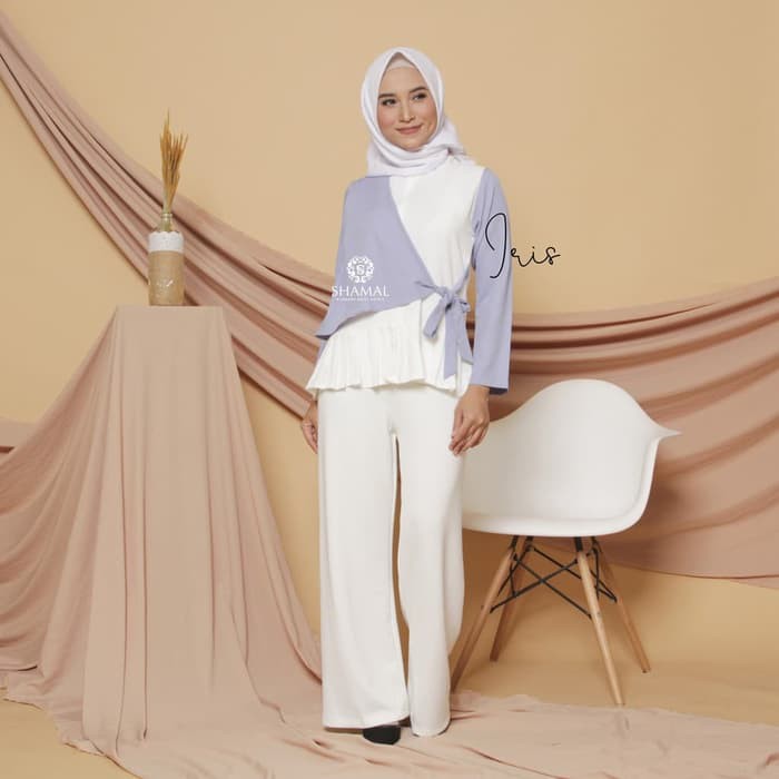 BLOUSE WANITA BLOUSE MUSLIMAH BAJU ATASAN MUSLIM WANITA MARSYA BLOUSE
