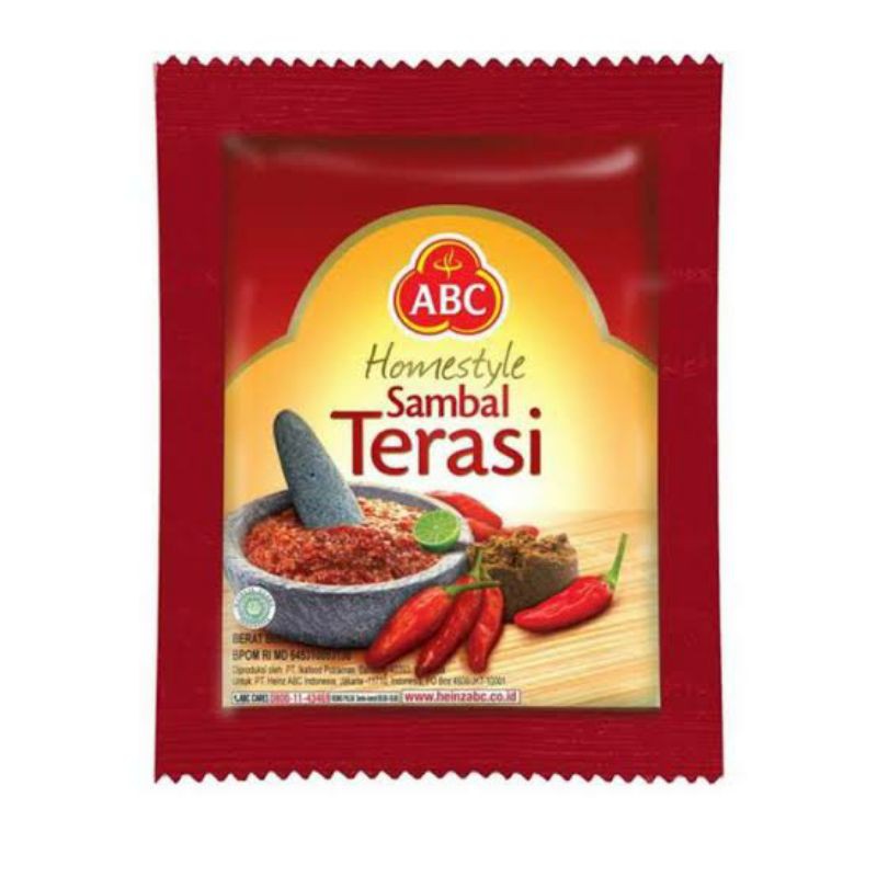 

Sambal ABC Terasi Sachet - 5 sachet