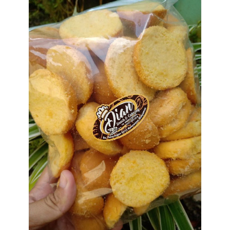 

Kue kering bagelen/ bagelen manis gurih
