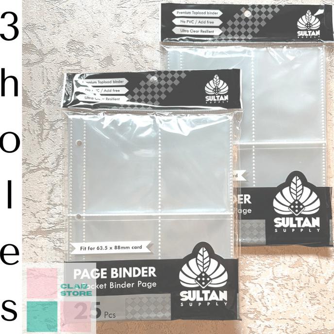 

BISA COD Sultan A5 4P 8P Page Binder 4 Pocket Ring Album Kpop Sleeve Binder SALE Kode 1079