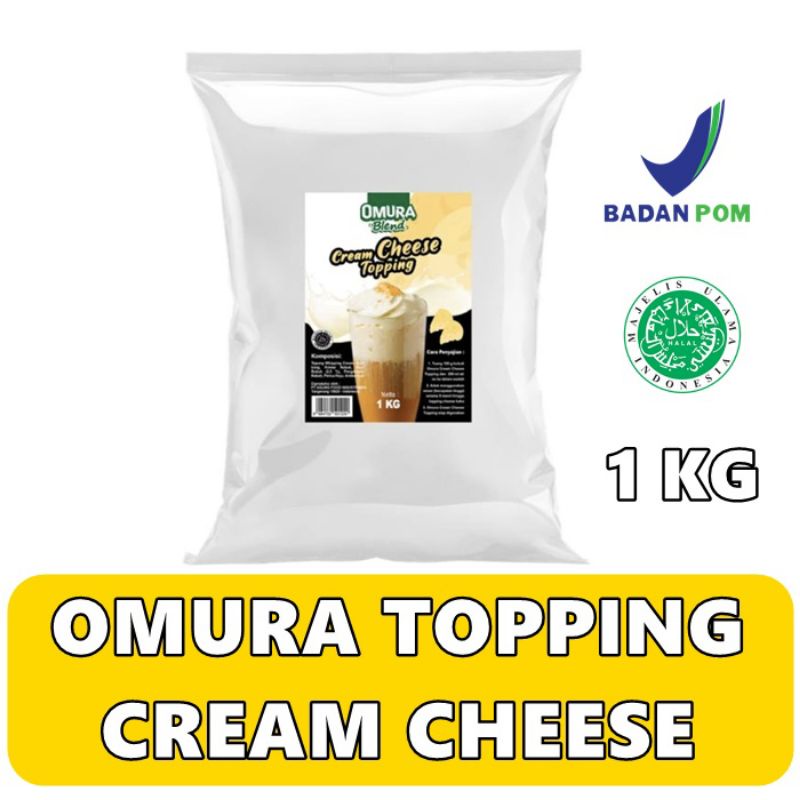 

CREAM CHEESE TOPPING OMURA BLEND 1000 GRAM