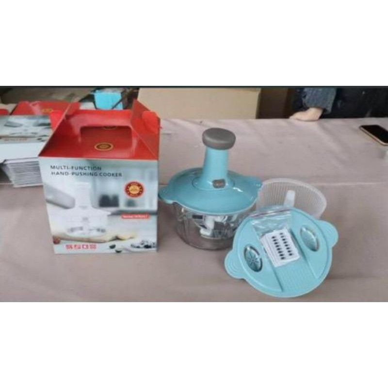 Ready Chop Chopper Blender Manual Tekan/alat Dapur Multi Function/chopper Tekan