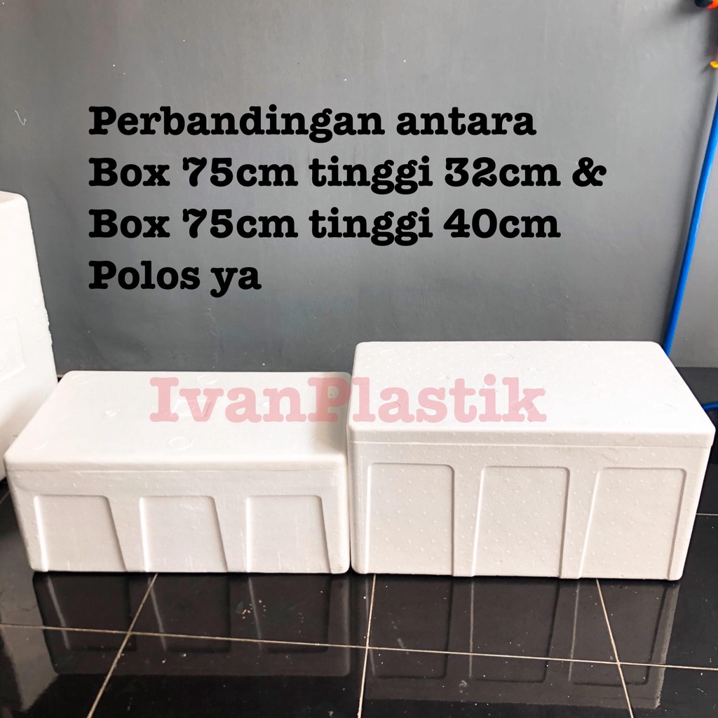 

BOX STYROFOAM 75 TINGGI 40CM POLOS NON GARUDA