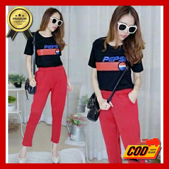 Setcel Rayon Polos | Setelan Rayon Polos | One Set | Setelan Wanita Terbaru | Setelan Rayon Wanita T