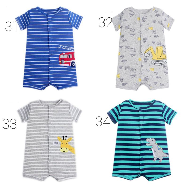 Carters Single Rompers / Romper Bayi / Baju Bayi Original