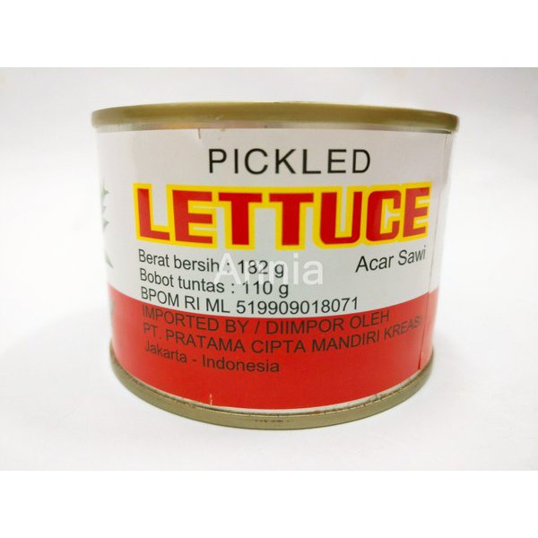 Lettuce Red Boat Brand / Chaisim Kaleng / Pickled Lettuce 182gr