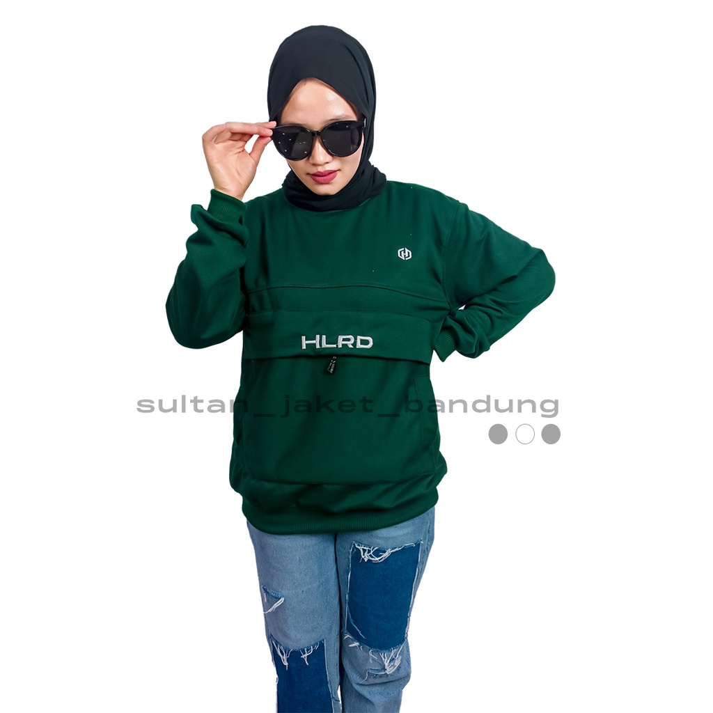 HOLYRIDER Sweatshirt Kagoule Emerald