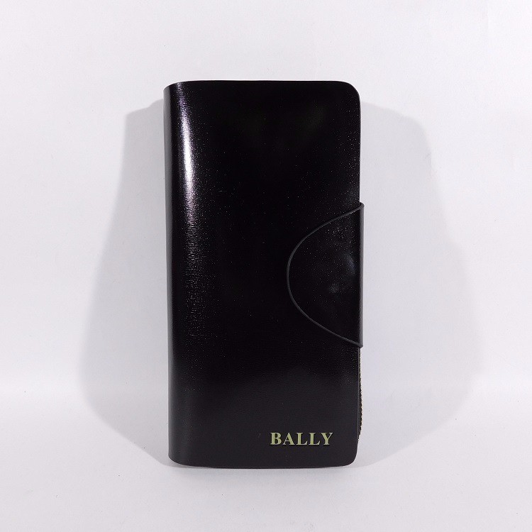 DOMPET KULIT PANJANG PRIA WANITA IMPORT BRANDED | BALLY 807 BLACK