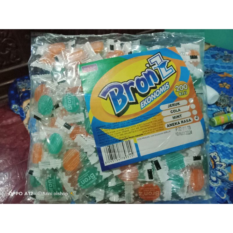 

permen bronz isi 200 pcs