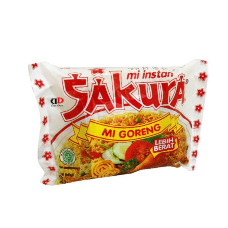 MI GORENG SAKURA JADUL 60 GRAM Isi 5 10 Pcs - Mie Instan