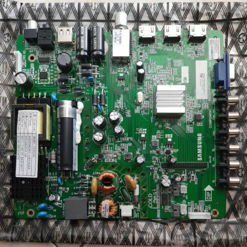 MB - Mainboard - Motherboard - Mesin TV LED Samsung UA43K5005AK - UA 43K5005 AK