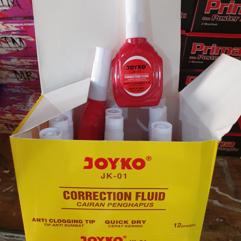 

tip ex joyko - tip x joyko - penghapus cair joyko JK 01