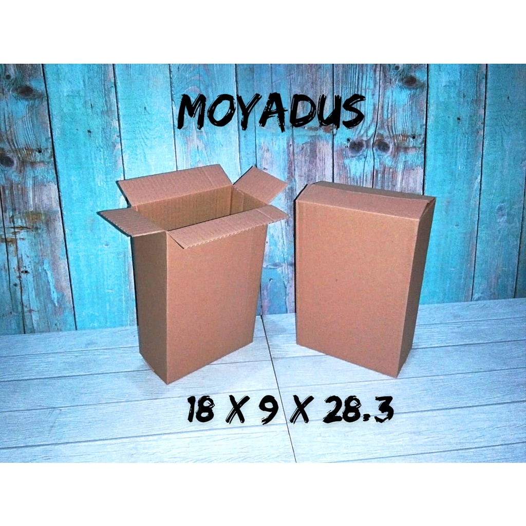 

kardus/karton/box/uk. 18x9x28,3 singelwall polos