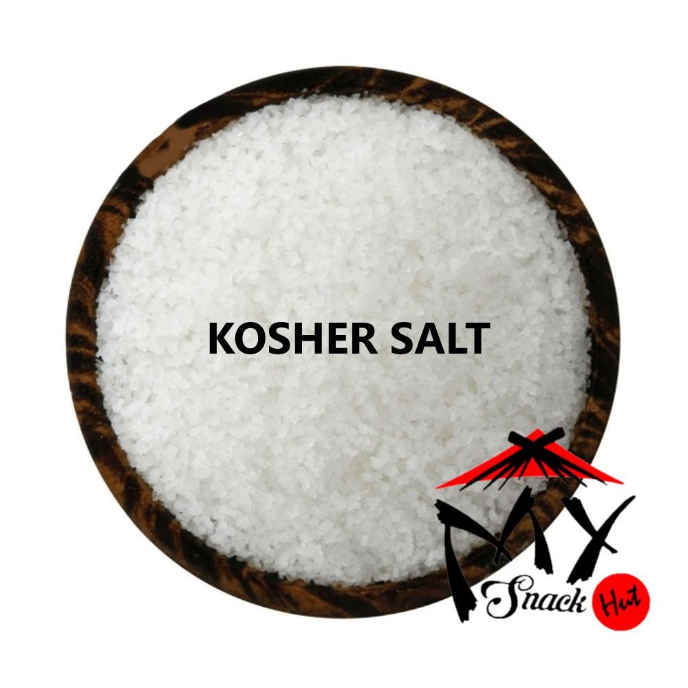 

GARAM KOSHER 50GR - KOHSER SALT TANPA IODINE NON YODIUM - GARAM KASAR MURNI MASAK GOURMET COOKING Berkualitas