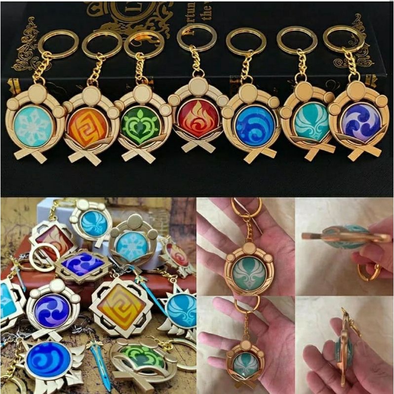 Genshin Vision Keychain