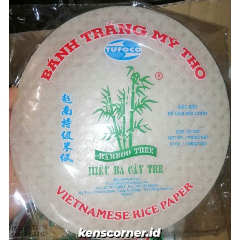 Banh Trang My Tho - Vietnamese Rice Paper | Bamboo Tree Vietnamese Rice Paper | Rice Paper