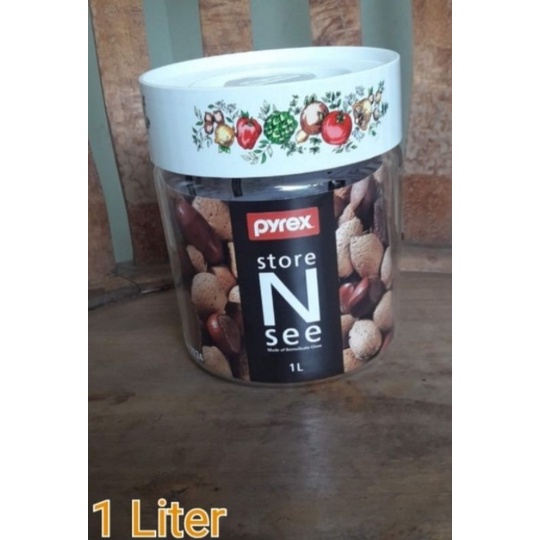 TOPLES PYREX STORE N SEE, 1L (7024-8)
