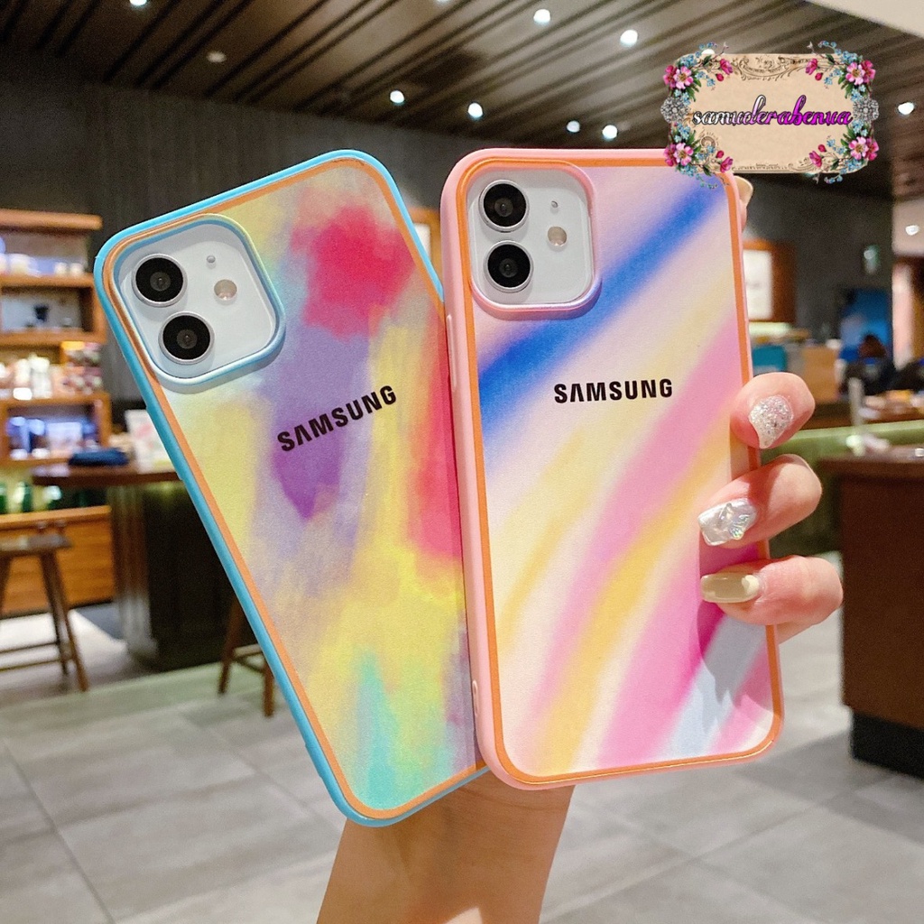 SS044 SOFTCASE RAINBOW SAMSUNG  A02S J2 PRIME GRAND PRIME  A10S MO1S A12 A20 A30 A21S A50 A30S A50S SB2793