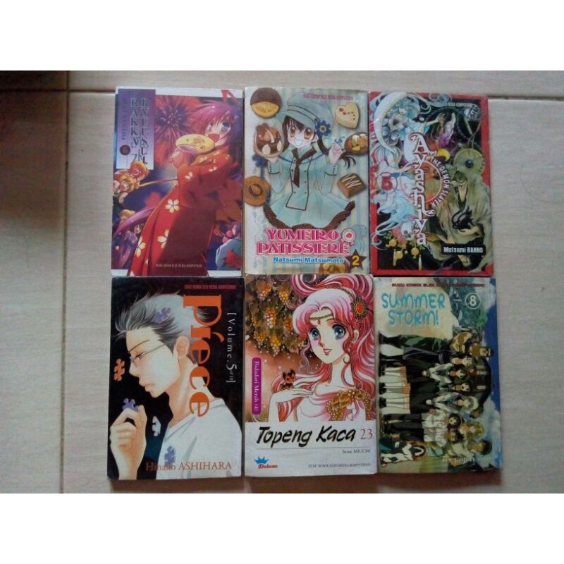 Komik Seri Segel Cabutan