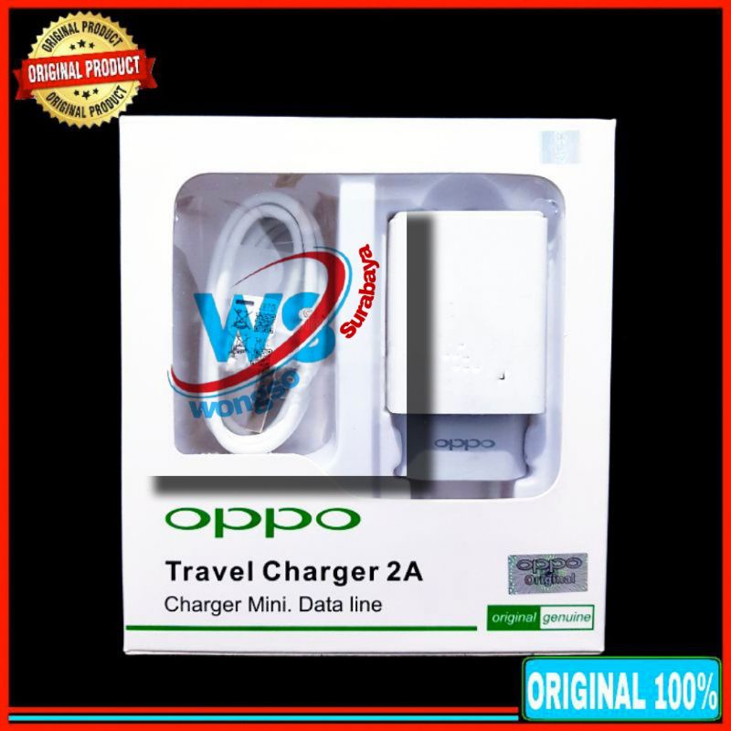 CHARGER CASAN OPPO USB MICRO A12 A31 ORIGINAL 100% Micro USB 2A FAST CHARGING