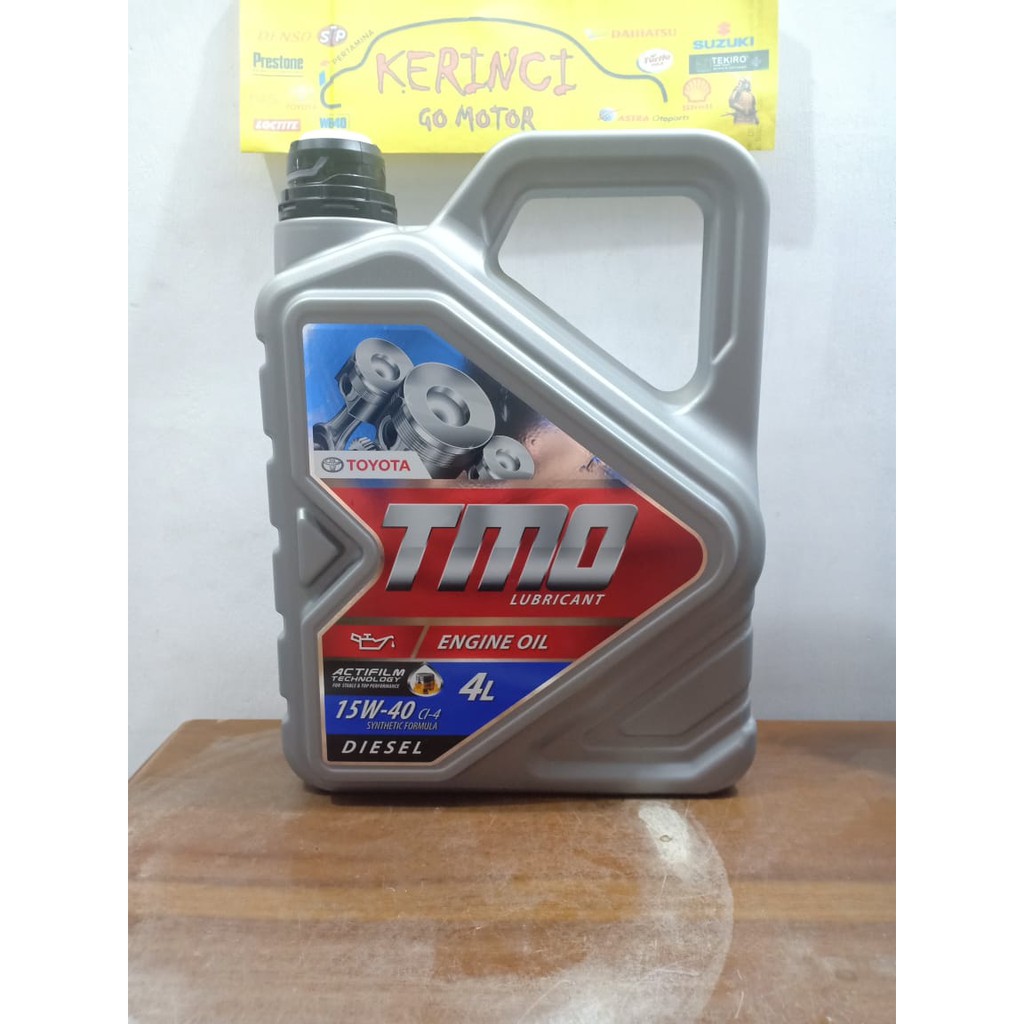 OLI TMO DIESEL 15W-40 4L GALON - OLI TOYOTA TMO DIESEL 15W-40