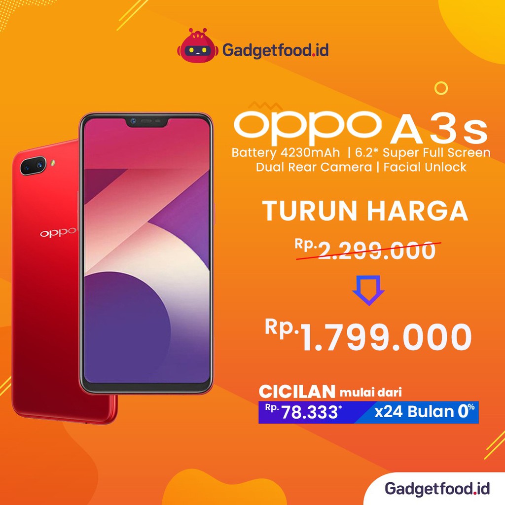 Harga Opp0 A3s