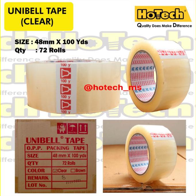 

Lakban Bening Super Murah Bening Promooo!!(48Mm X 100Yars Full)/72 Rol Fauzinarman