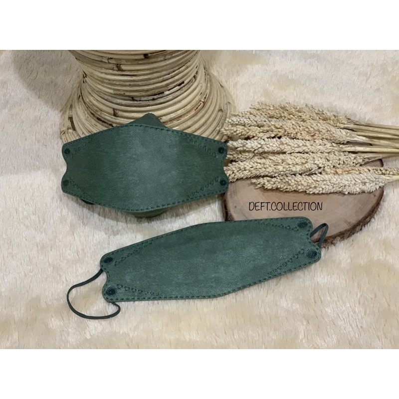 ( ECER & GROSIR ) MASKER KF94 GREEN | MASKER KF94 HIJAU BOTOL | MASKER MURAH | WEMASK CAREION CCARE