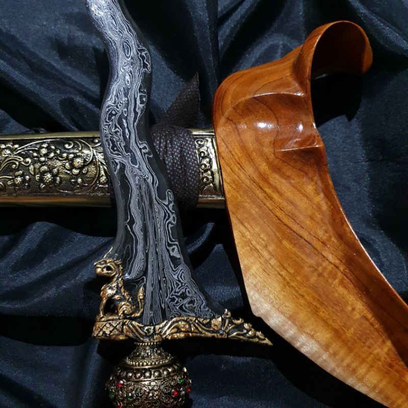 Keris Singo Barong II kinatah Sepuh Emas