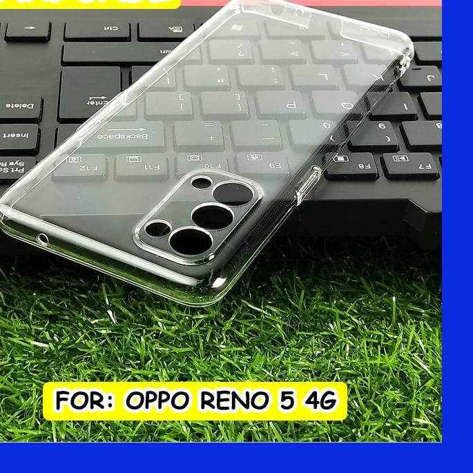 ❄ Oppo Reno 5 4G - Mika Transparan Clear Hard Case Hardcase Casing Cover Bening ♕