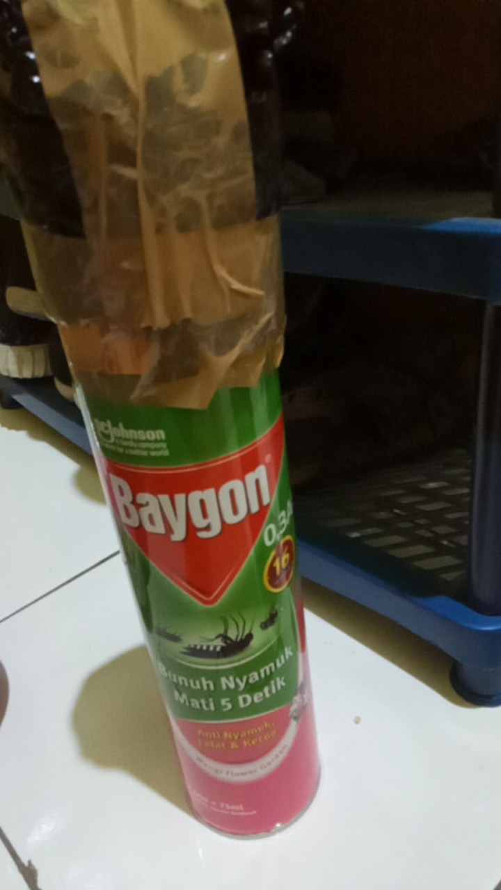 Baygon Flowers Garden Double Nozzel 600ml+75ml