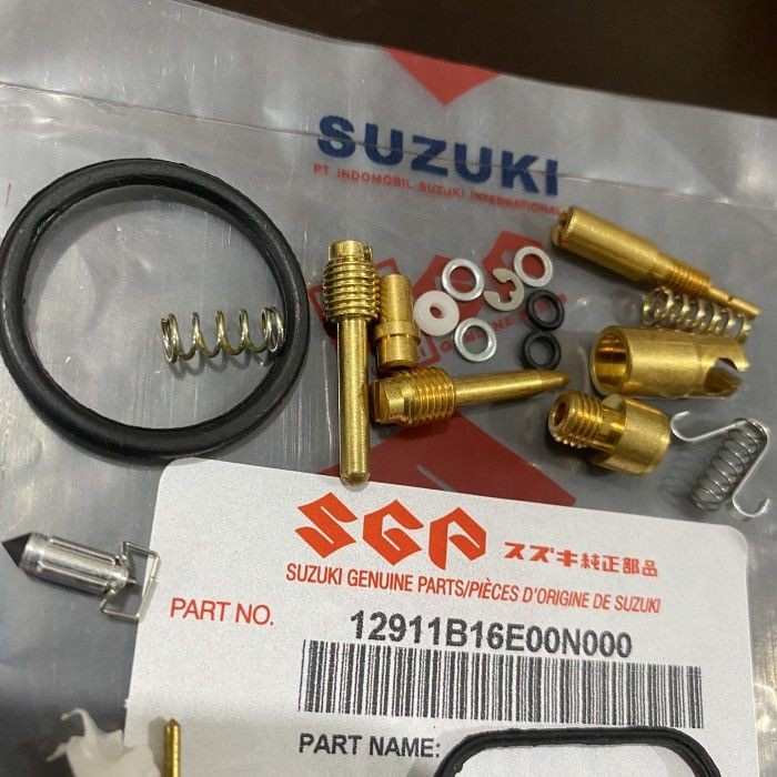 ORIGINAL : REPAIR KIT REPAIRKIT SUZUKI KARBURATOR SMASH R NEW BARU SHOGUN 125 OLD - SID MOTOR