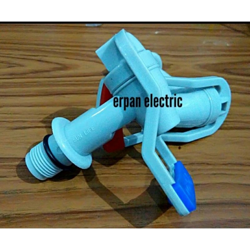 SATU PASANG KRAN DISPENSER SUNLIFE 047 DRAT LUAR