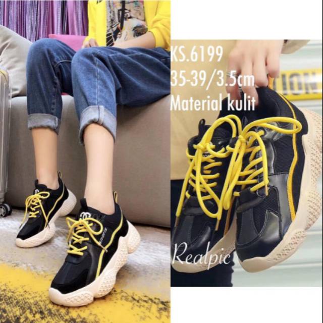 Sneaker Chanel imfor kulit