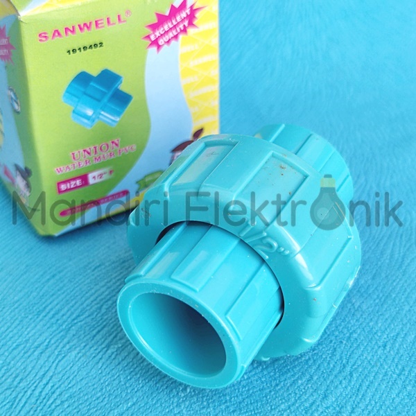 Watermur 1/2 inch PVC Sanwell - Water Mur Pompa Plastik Polos Sanwell 1/2&quot; - Watermor PVC Polos