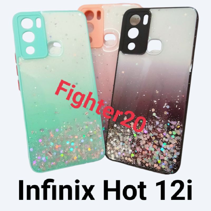 Infinix Hot 12i Casing Gliter Infinix Hot 12i Cantik Kesing Gliter Infinix Hot 12i Terbaru