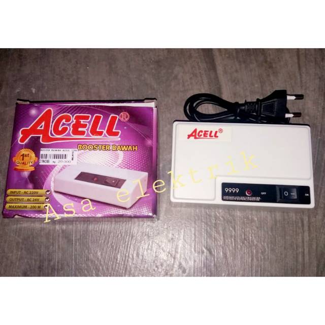 PENGUAT SINYAL TV ACELL BOOSTER ANTENA TV ATAS MEREK ACELL