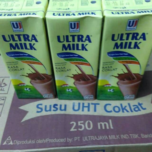 

Susu ultra milk 250ml