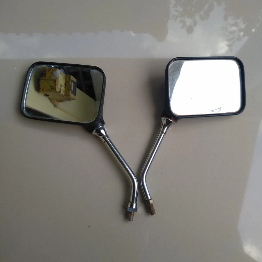 Spion Miror Suzuki Rc 110 Crystal Gagang Crom Original Second