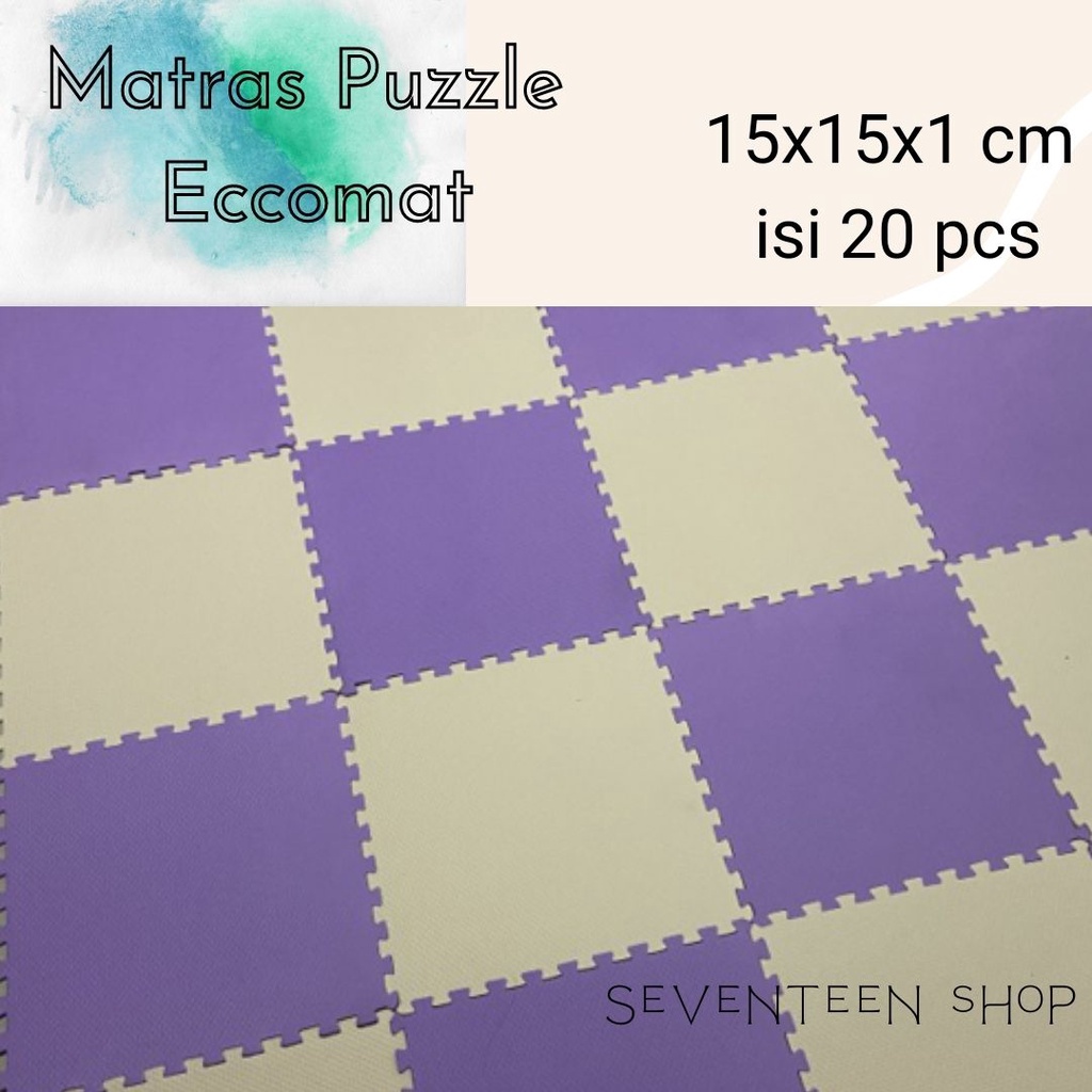 Matras Puzzle Polos - Alas Tikar Puzzle 15x15x1 cm