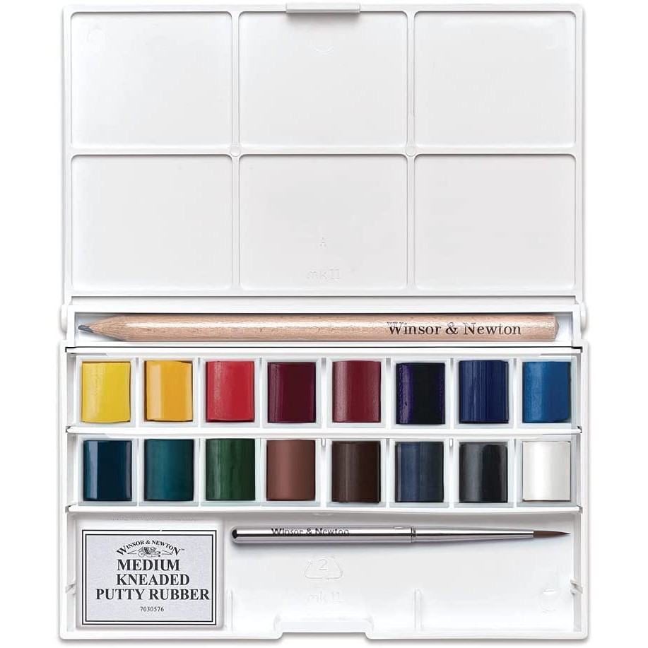 Winsor &amp; Newton - Cotman Watercolours Deluxe Sketchers' Pocket Box