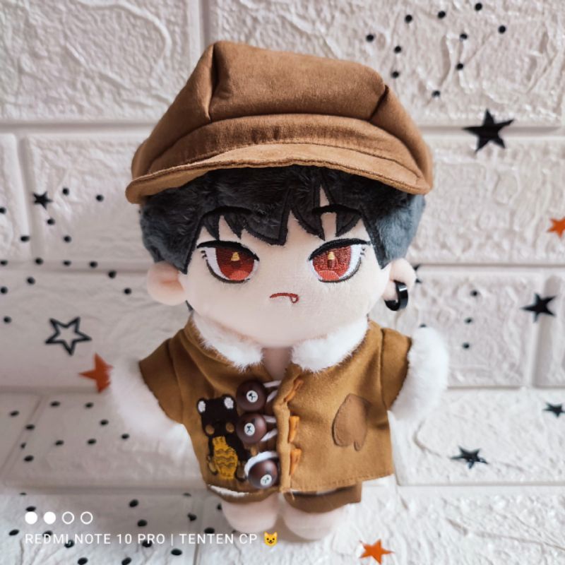 Brown Bear 20cm kpop doll clothes BTS EXO WANNAONE X1 2PM MONSTA X SEVENTEEN