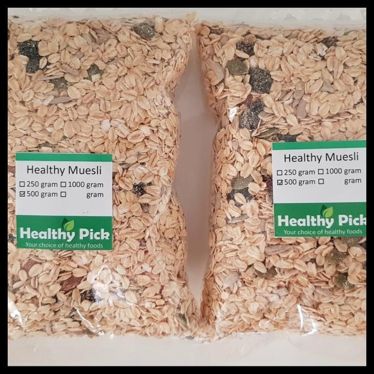 

[READY STOCK] MUESLI HEALTY FOOD (500GR X 2), BUY 1 GET 2.