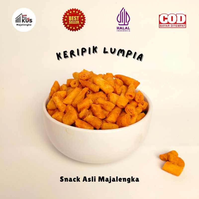 

Kulpi / Keripik Kulit Lumpia / Lumpia Cikruh / Lumpia Gulung Aneka Rasa | Kulpi Rasa Jagung Manis, Pedas dan Balado | Produksi Maayoh