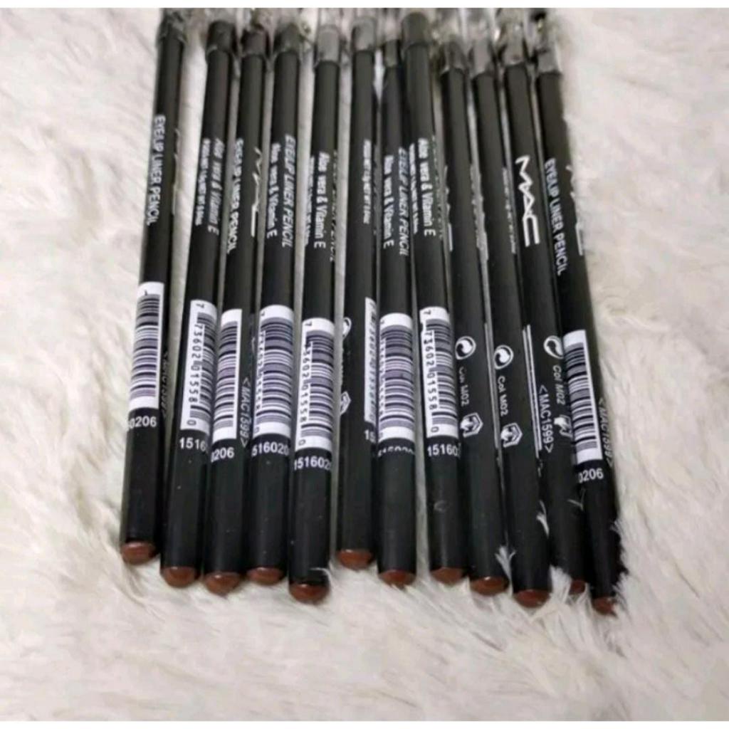 Pensil alis pigmented black brown termurah ori / eyebrow pencil Mac Naked Revlon