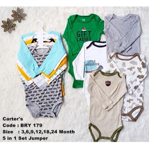 Carter 5 in 1 Jumper Long Sleeve