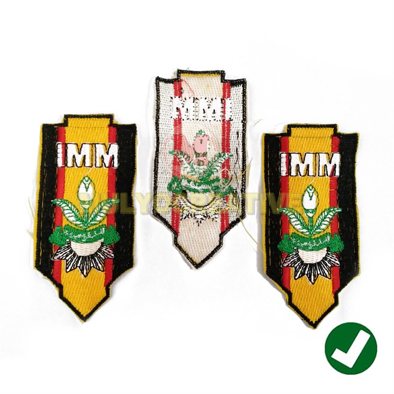 Jual Badge Patch Logo IMM Bordir IMM Organisasi Mahasiswa Murah ...