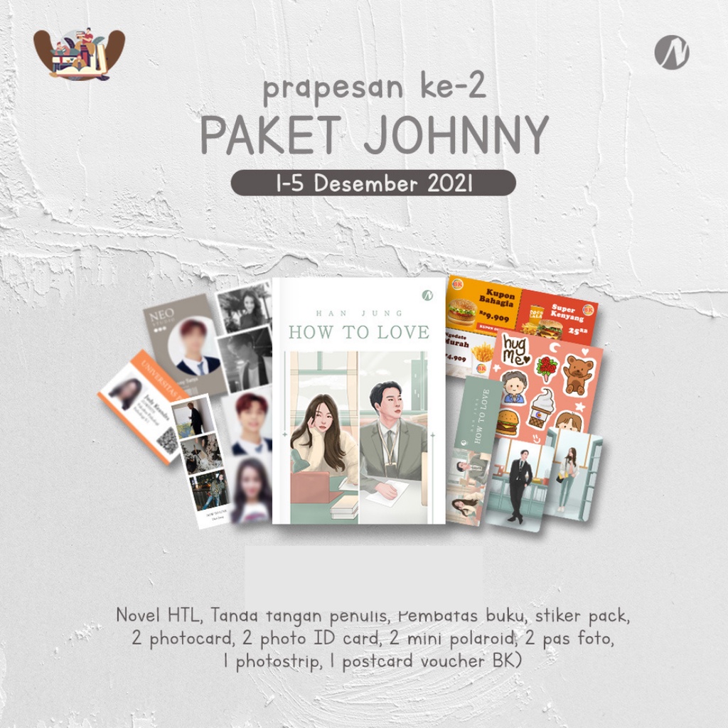 Ready Novel HOW TO LOVE PENULIS	: HAN JUNG