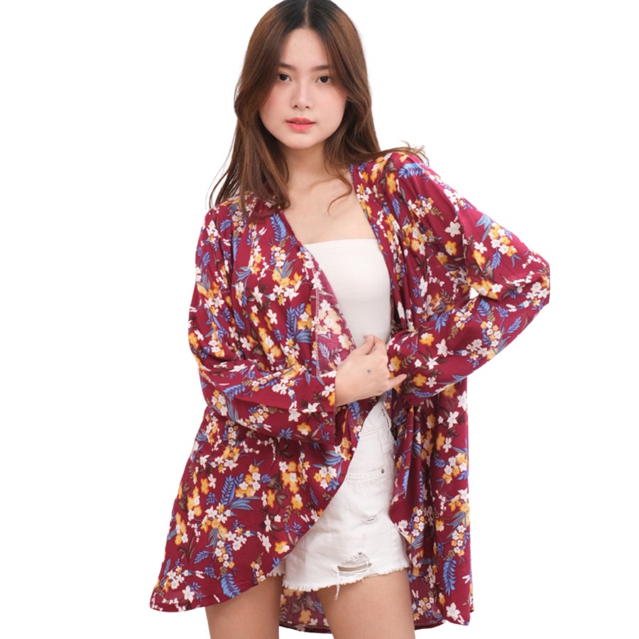 Nhm Outer | Cardigan Wanita Melisa Lengan Panjang